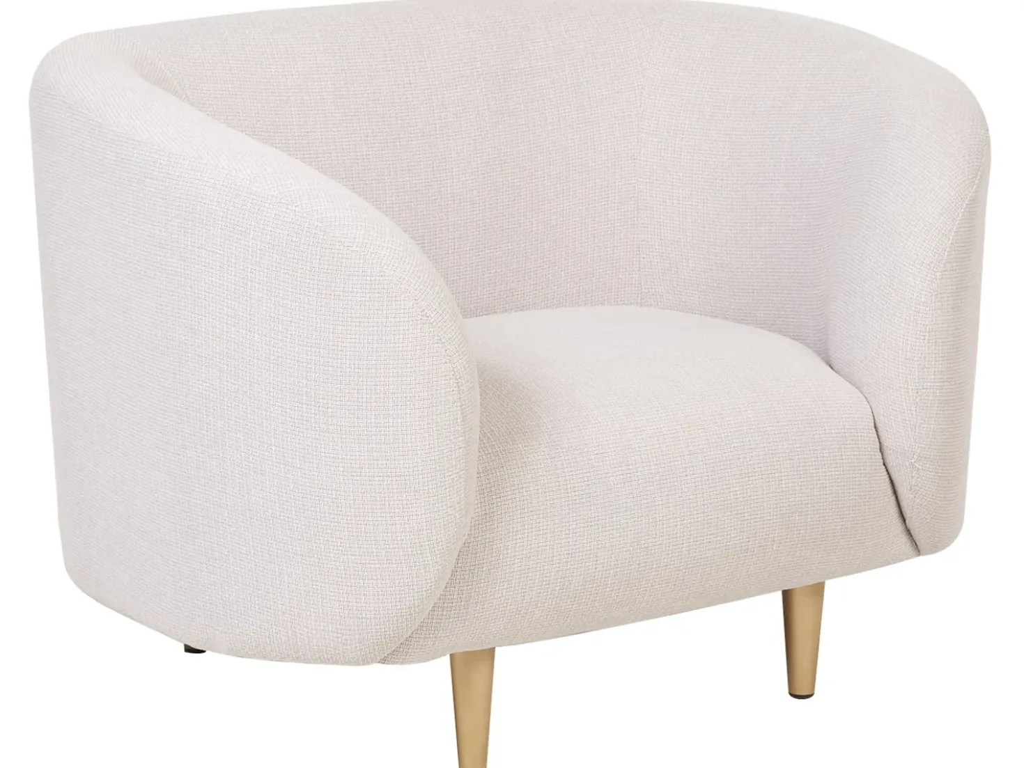Set da salotto 3 posti LOEN Tessuto Beige chiaro