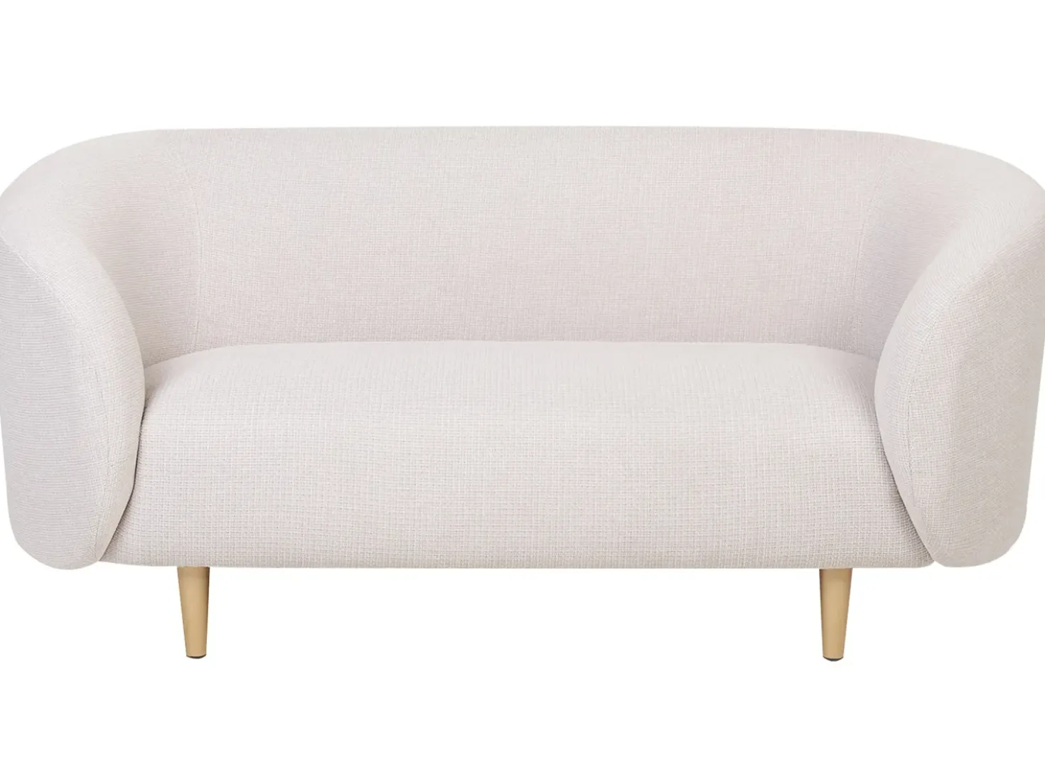 Set da salotto 3 posti LOEN Tessuto Beige chiaro