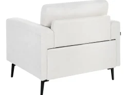 Set da salotto 7 posti LOUSTO Tessuto Beige chiaro