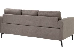 Set da salotto 7 posti LOUSTO Tessuto Marrone