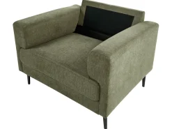 Set da salotto 7 posti LOUSTO Tessuto Verde
