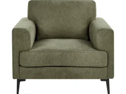 Set da salotto 7 posti LOUSTO Tessuto Verde