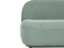 Set da salotto 4 posti LOVBERG Tessuto Verde chiaro
