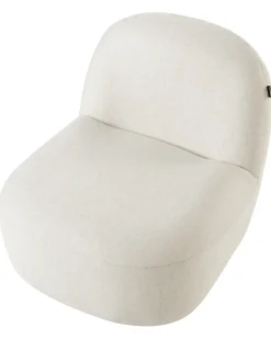 Set da salotto 4 posti LOVBERG Tessuto Bianco sporco