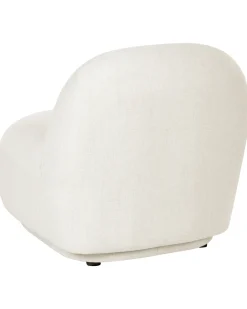 Set da salotto 4 posti LOVBERG Tessuto Bianco sporco