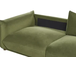 Set da salotto 5 posti LUVOS Velluto Verde