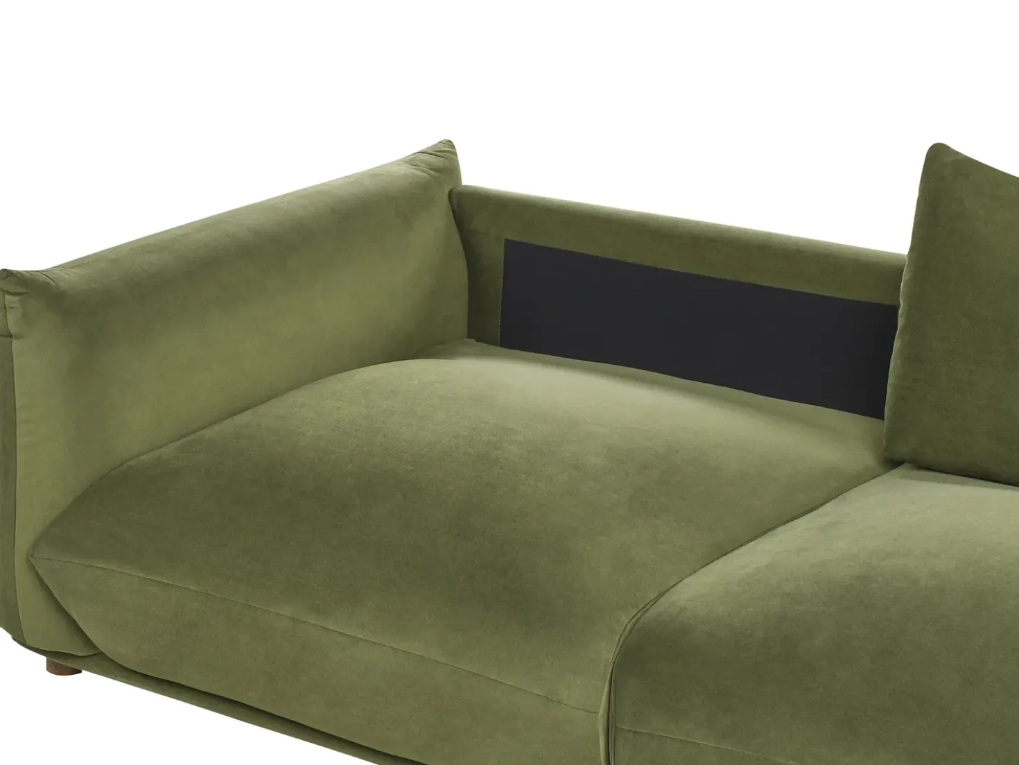 Set da salotto 5 posti LUVOS Velluto Verde