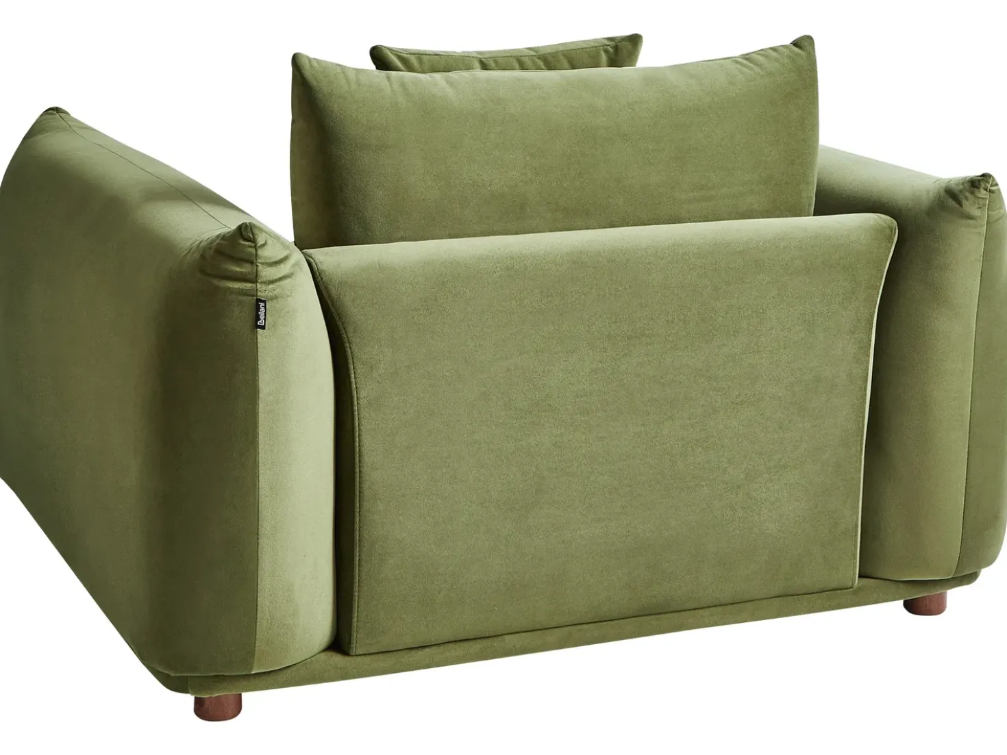 Set da salotto 5 posti LUVOS Velluto Verde