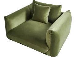Set da salotto 5 posti LUVOS Velluto Verde