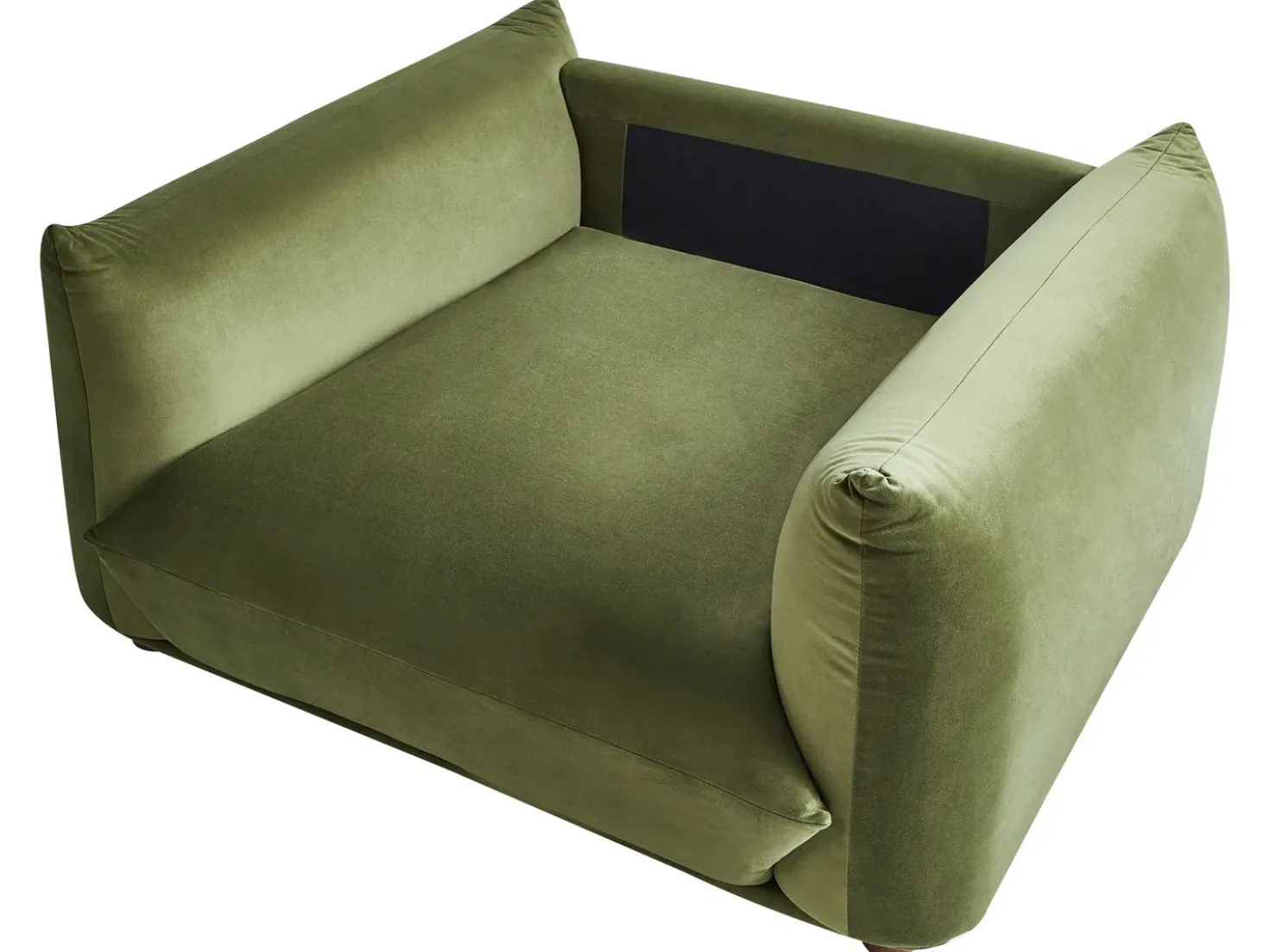 Set da salotto 5 posti LUVOS Velluto Verde