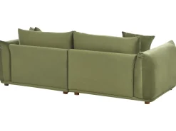 Set da salotto 5 posti LUVOS Velluto Verde
