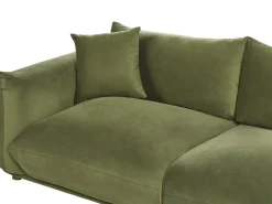 Set da salotto 5 posti LUVOS Velluto Verde