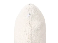 Set da salotto 5 posti LUVOS Bouclé Bianco sporco