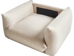 Set da salotto 5 posti LUVOS Tessuto Beige chiaro
