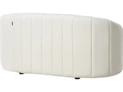 Set da salotto 6 posti MALUNG Velluto Bianco sporco