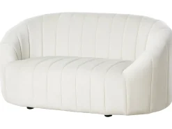Set da salotto 6 posti MALUNG Velluto Bianco sporco