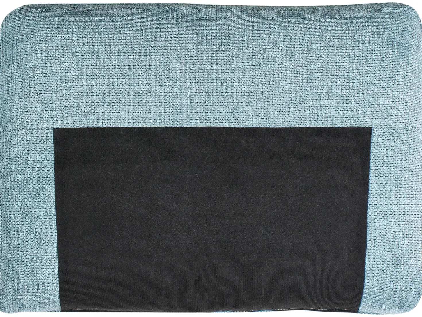 Set da salotto 5 posti MARE Tessuto Blu con contenitore