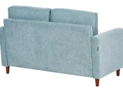 Set da salotto 5 posti MARE Tessuto Blu con contenitore