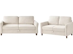 Set da salotto 5 posti MARE Bouclé Beige