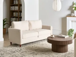 Set da salotto 5 posti MARE Bouclé Beige