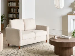 Set da salotto 5 posti MARE Bouclé Beige