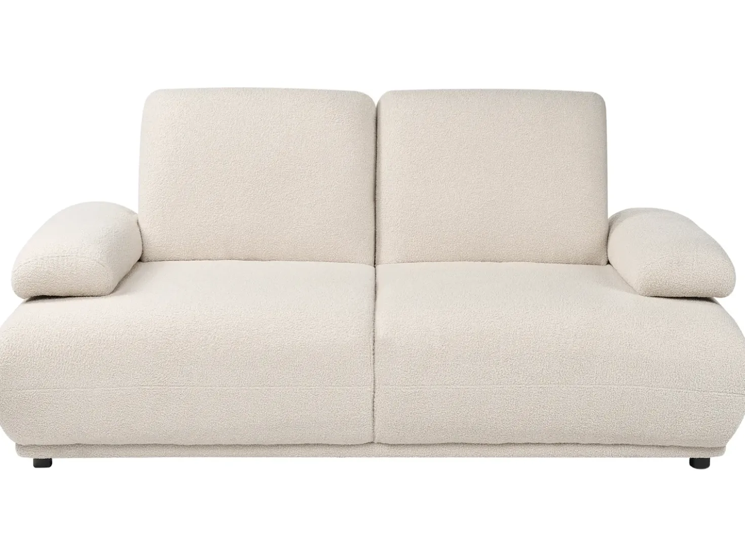 Set da salotto 5 posti NACKA Bouclé Bianco sporco