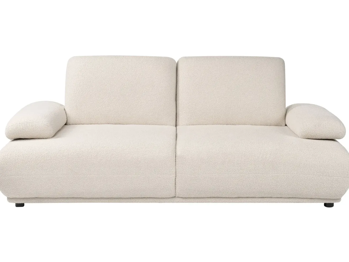 Set da salotto 5 posti NACKA Bouclé Bianco sporco