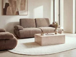 Set da salotto 5 posti NACKA Marrone