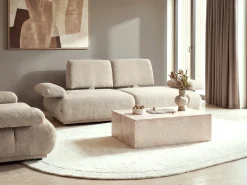 Set da salotto 5 posti NACKA Bouclé Beige