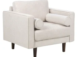Set da salotto 6 posti NURMO Tessuto Beige chiaro