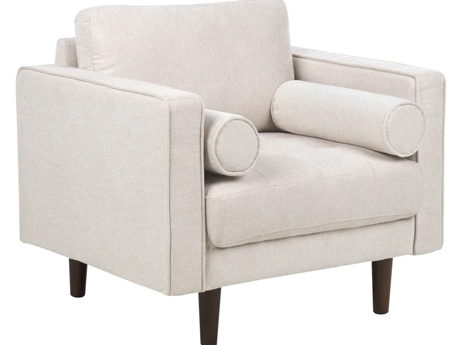 Set da salotto 4 posti NURMO Tessuto Beige chiaro
