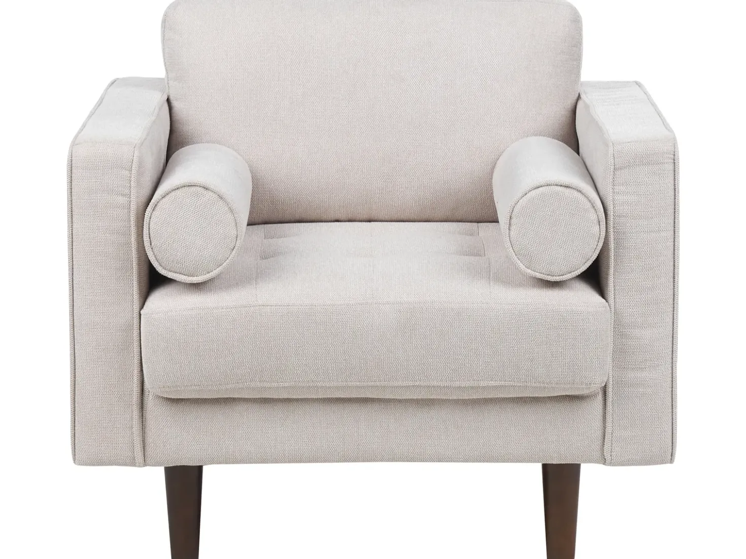 Set da salotto 3 posti NURMO Tessuto Beige chiaro