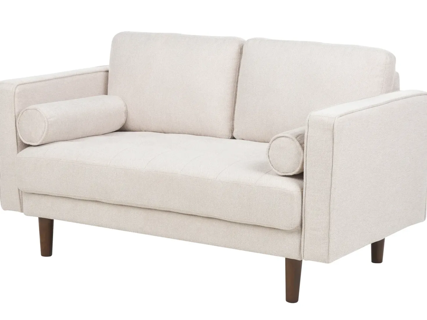 Set da salotto 3 posti NURMO Tessuto Beige chiaro