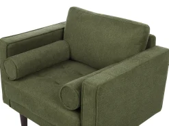 Set da salotto 6 posti NURMO Tessuto Verde scuro