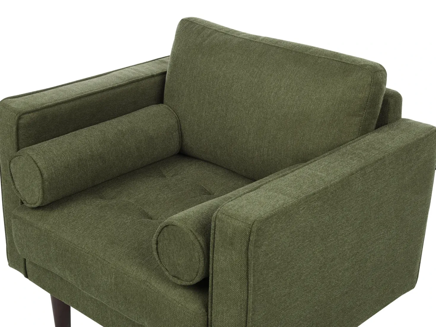 Set da salotto 6 posti NURMO Tessuto Verde scuro