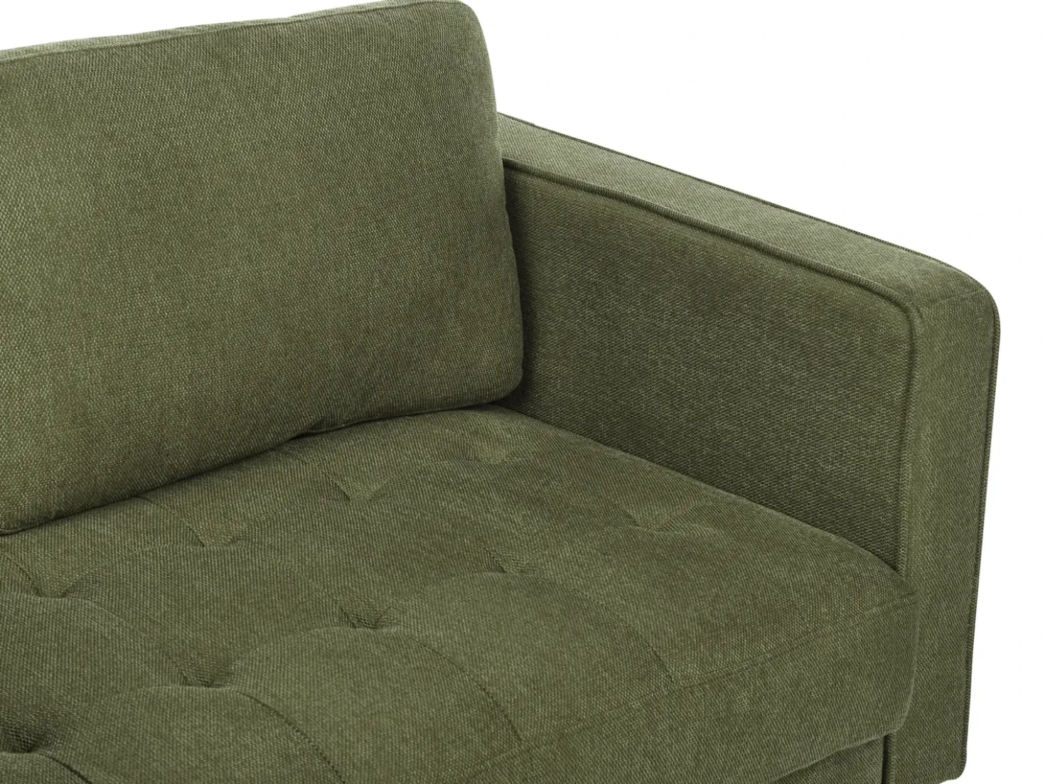 Set da salotto 6 posti NURMO Tessuto Verde scuro