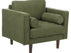 Set da salotto 6 posti NURMO Tessuto Verde scuro