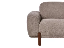 Set da salotto 4 posti ODNES Bouclé Tortora