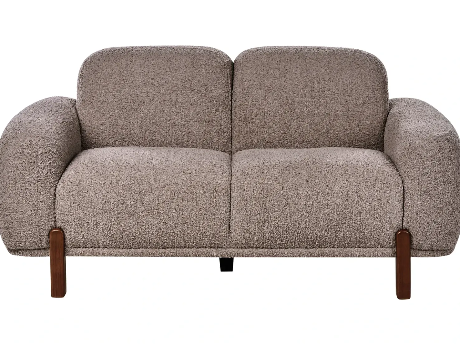 Set da salotto 4 posti ODNES Bouclé Tortora