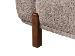 Set da salotto 4 posti ODNES Bouclé Tortora