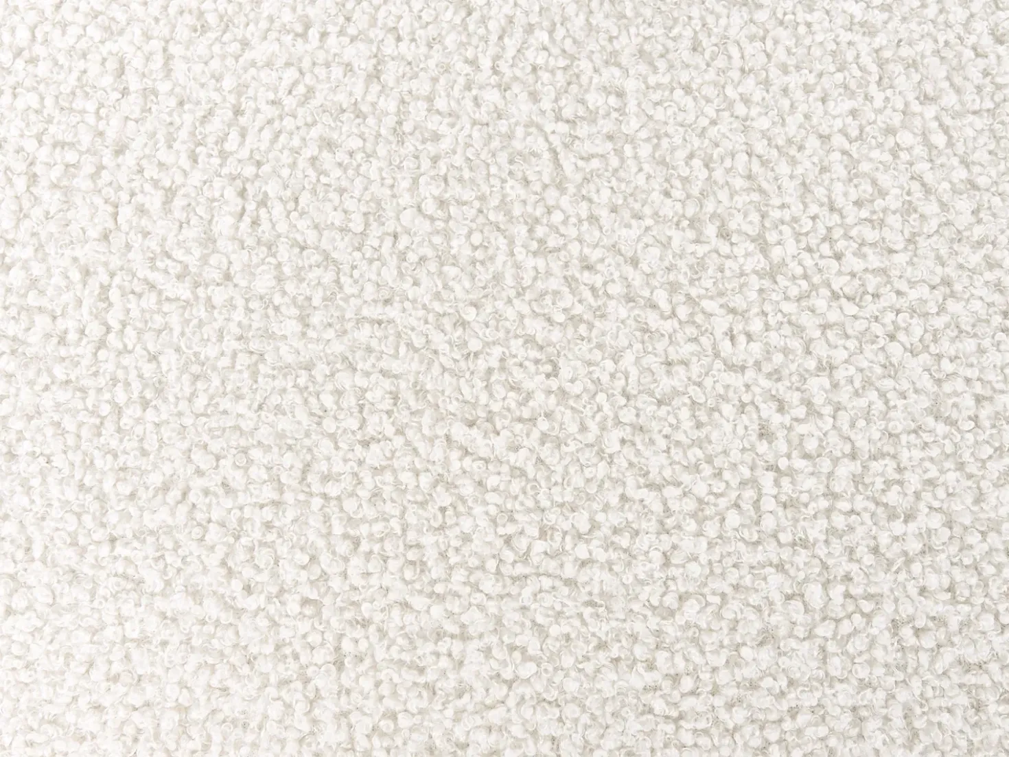 Set da salotto 4 posti ODNES Bouclé Bianco