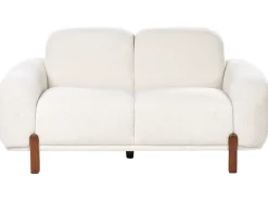 Set da salotto 4 posti ODNES Bouclé Bianco