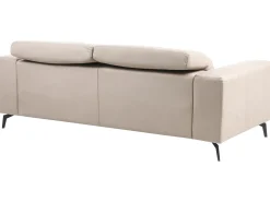 Set da salotto 6 posti OMMEL Tessuto Tortora
