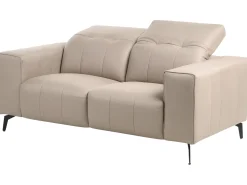 Set da salotto 6 posti OMMEL Tessuto Tortora