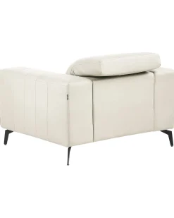 Set da salotto 6 posti OMMEL Tessuto Beige chiaro