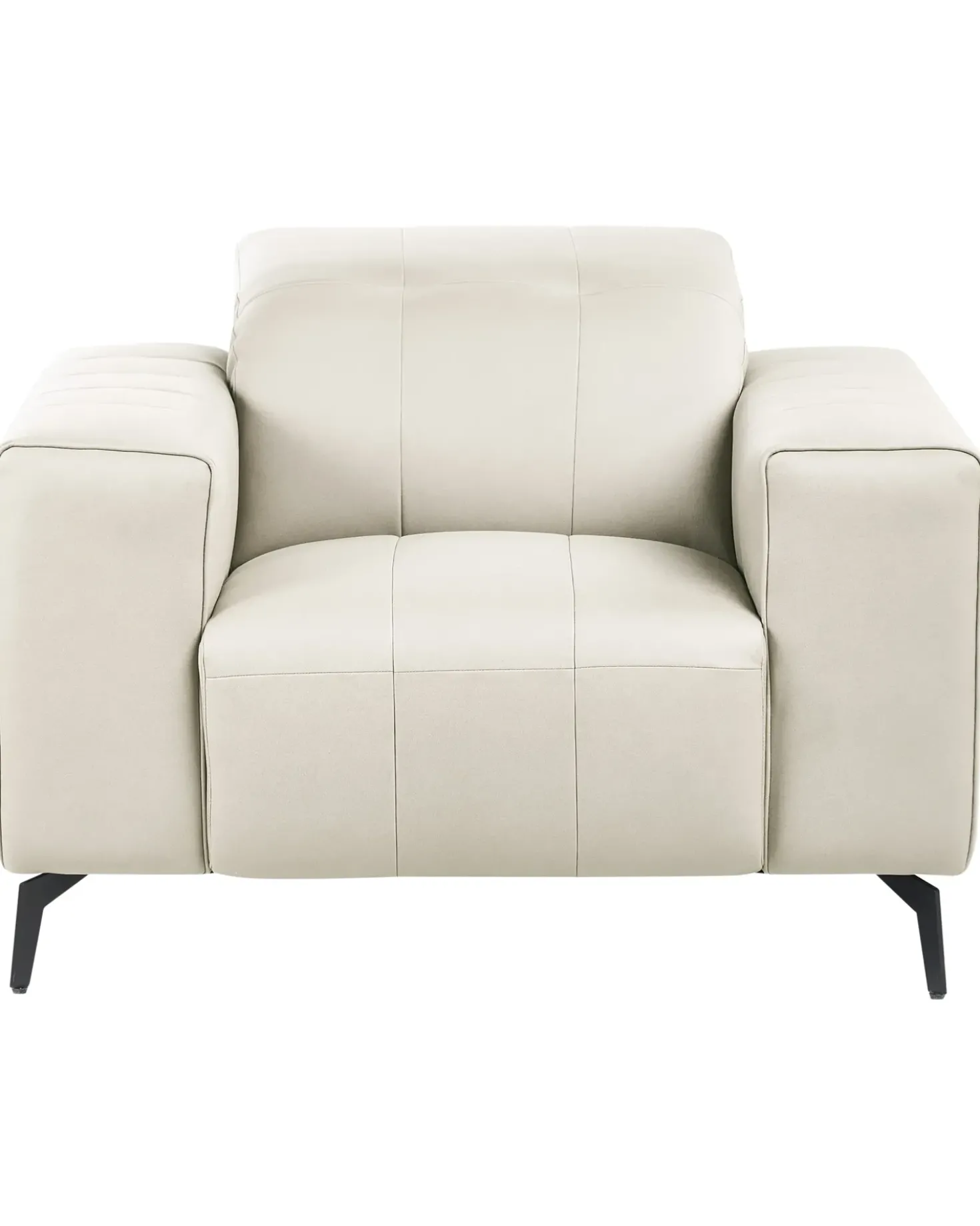 Set da salotto 6 posti OMMEL Tessuto Beige chiaro