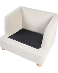 Set da salotto 6 posti RATTVIK Bouclé Bianco sporco