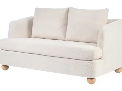 Set da salotto 6 posti RATTVIK Bouclé Bianco sporco