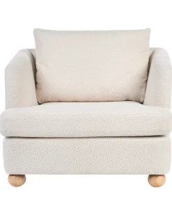 Set da salotto 6 posti RATTVIK Bouclé Bianco sporco