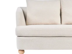 Set da salotto 6 posti RATTVIK Bouclé Bianco sporco